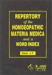 Repertory of the Homoeopathic Materia Medica (Small Size)