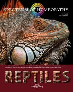 Reptiles - Spectrum of Homeopathy 2018/2