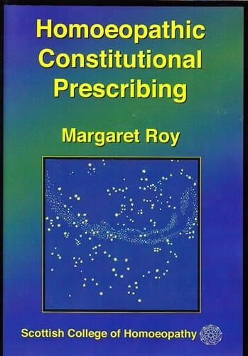 Homoeopathic Constitutional Prescribing