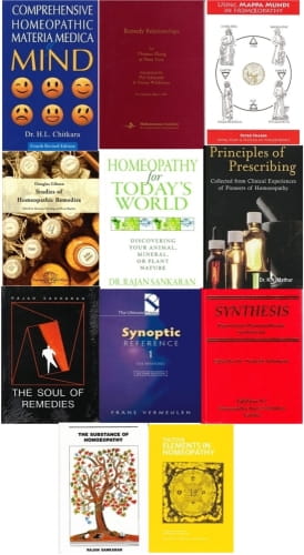 School of Homeopathy Booklist Two (Complete Set including Synthesis Repertory)