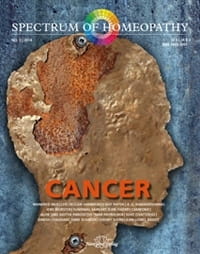 Cancer - Spectrum of Homeopathy 2014/2