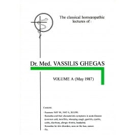 Classical Homeopathic Lectures: Volume A