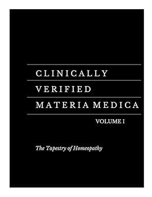 Clinically Verified Materia Medica Volume 1