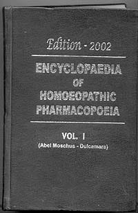 Encyclopaedia of Homoeopathic Pharmacopoeia (3 Volumes) - 2002 Edition