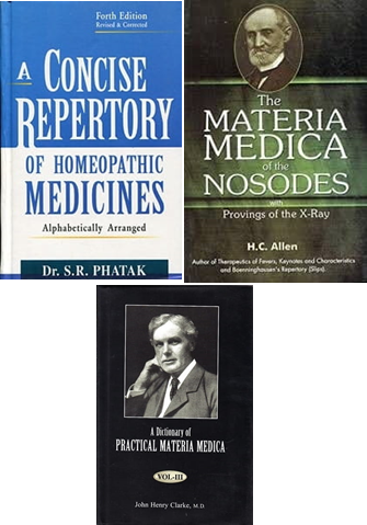 Irish School of Homeopathy Third Year Books