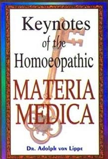 Keynotes of the Homoeopathic Materia Medica