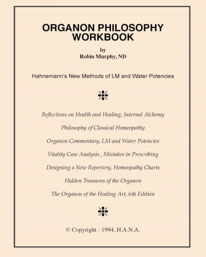 Organon Philosophy Workbook