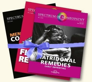 Spectrum of Homeopathy 2023 (3 Publications) - UK ONLY