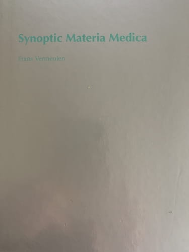 Synoptic Materia Medica