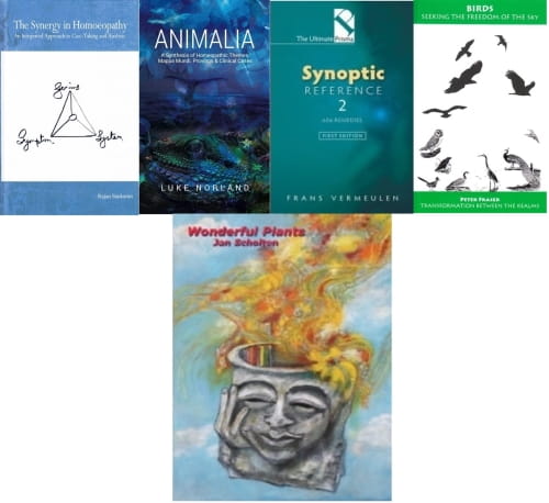 School of Homeopathy Booklist Four (Complete Set with 'Wonderful Plants' by Scholten)